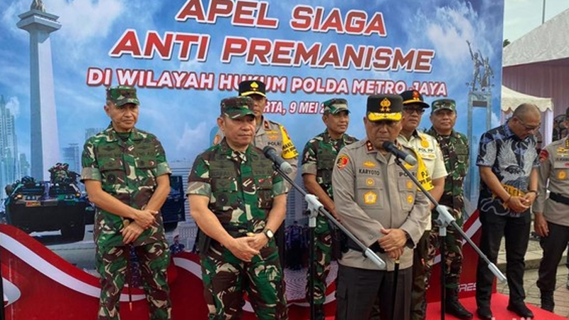 Hampir Seribu Personel Gabungan Dikerahkan Sikat Preman Resahkan Jakarta